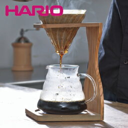 コーヒードリッパー HARIO ハリオ V60オリーブウッドスタンドセット VSS-1206-OV JAN: 4977642021259