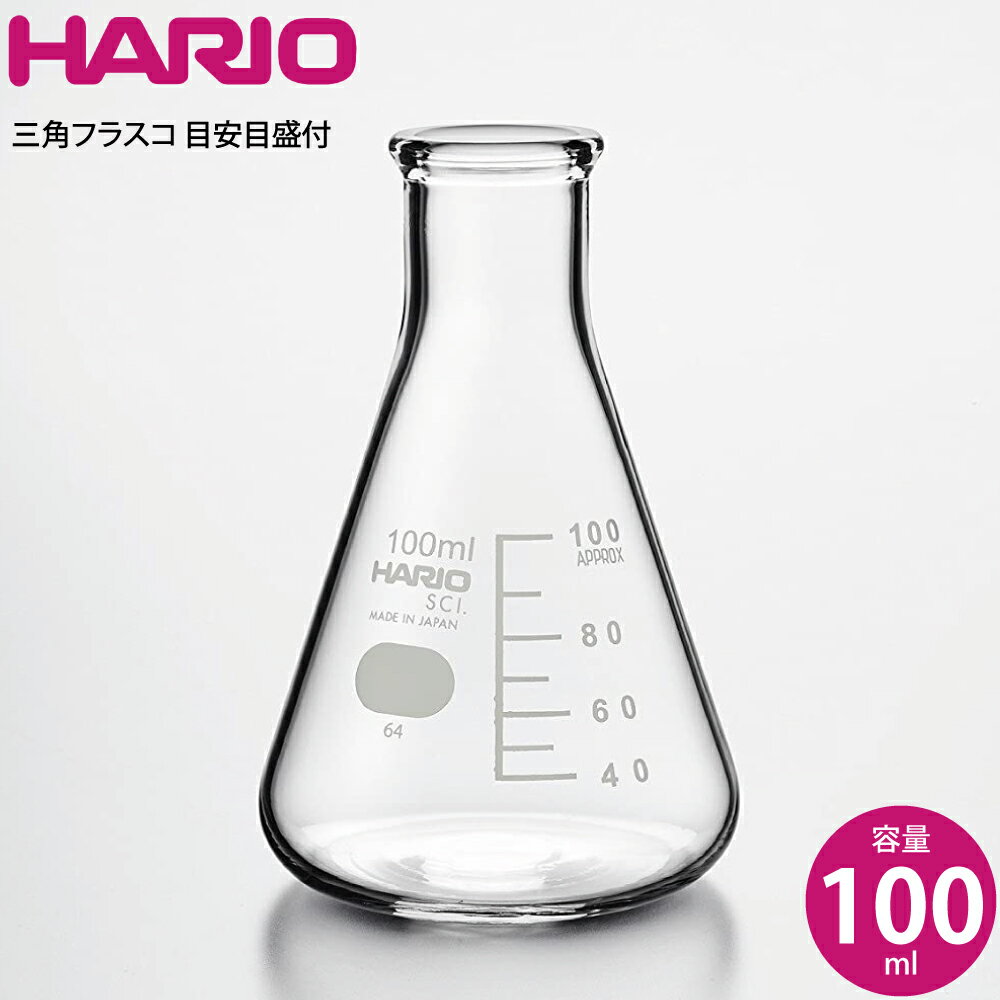 ハリオ HARIO 三角フラスコ100ml SF-100 SCI