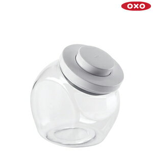 OXO オクソー 保存容器 密閉 密封 ポップスナックジャー 1.9 L 1128680 ポップコンテナ 密閉容器 密封容器 容器 キャニスター ストッカー コンテナ 蓋つき 透明 クリア お菓子入れ お菓子 駄菓子 食品 フード 調味料入れ 乾物 保存 収納 キッチン シンプル お洒落 かわいい