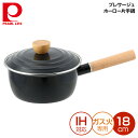パール金属 プレサージュ ホーロー片手鍋18cm(ブラック) HB-5306