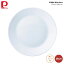 皿 食器 器 パール金属 PYREX Milk Glass ジャスト ホワイト ディナープレート 26cm 4976790388429 何にでも使える 真っ白 デザイン 強化ガラス製 軽量 扱いやすい 汚れ 臭いがつきにくい 手入れ 簡単 電子レンジ 対応 温め可能 そのまま食卓 食洗機 積み重ね