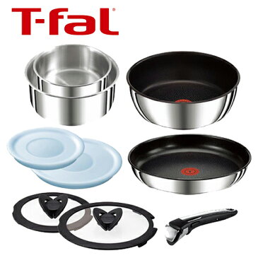 【店内全品P5〜20倍! スーパーポイントDAY 4/9 09:59まで】T-faL ティファール インジニオ・ネオ IHステンレス セット9 L93989 JAN: 3168430242609【送料無料】