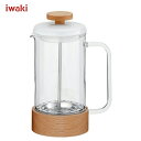 イワキ iwaki SNOWTOP (スノートップ) コーヒープレス 480ml K6405-M /耐熱ガラス製 /AGCテクノグラス JAN: 4905284155292 【送料無料】 [T]