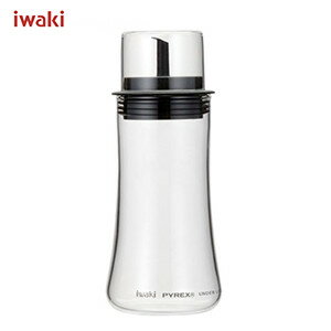 iwaki イワキ フタ付醤油差し(M) 160ml KT5032-BK /耐熱ガラス製 /AGCテクノグラス JAN: 4905284092016[T]