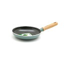 グリーンパン フライパン 20cm ih対応 GREENPAN メイフラワー フライパン 20センチ CC001896-001 セラミック ガス火 直火 IH対応 ヘルシー クッキング 天然木 ハンドル 緑 グリーン かわいい おしゃれ 調理器具 