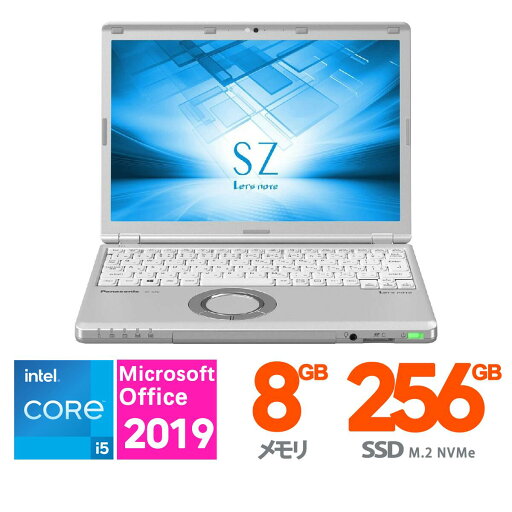 【中古】パナソニック 12型 Let's note SZ6 インテル Core i5 メモリ:8GB SSD:256GB ノートパソコン ノートPC Win11 Pro Wi-Fi Webカメラ Bluetooth wifi8g256g 中古品 Office2019 【中古】パナソニック 12型 Let's note SZ6 インテル Core i5 メモリ:8GB SSD:256GB ノートパソコン ノートPC Win11 Pro Wi-Fi Webカメラ Bluetooth wifi8g256g 中古品 Office2019