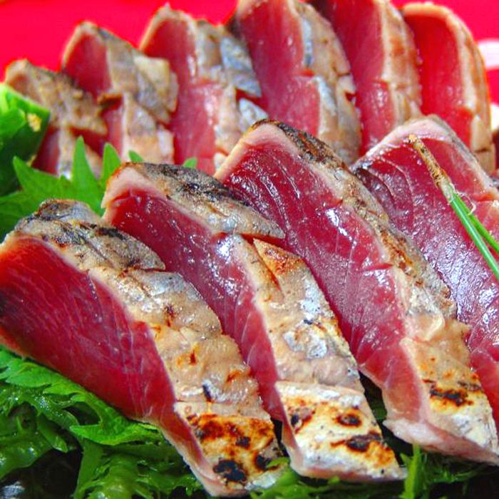 焼津 石原水産 静岡県産 一本釣り鰹尽くし かつおのたたき黒潮造り250g×3個、たれ10g×3個 【送料無料】