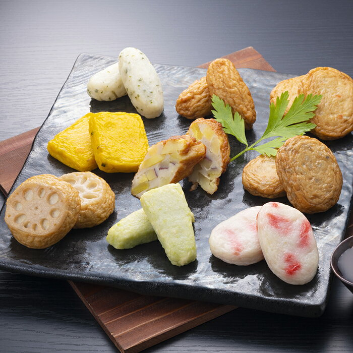 鹿児島「小田口屋」彩りさつま揚げ (計9種 25個)