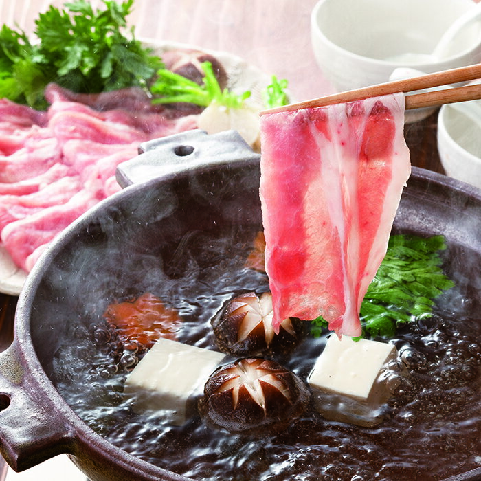 さくらポークロースしゃぶしゃぶ用500g【送料無料】