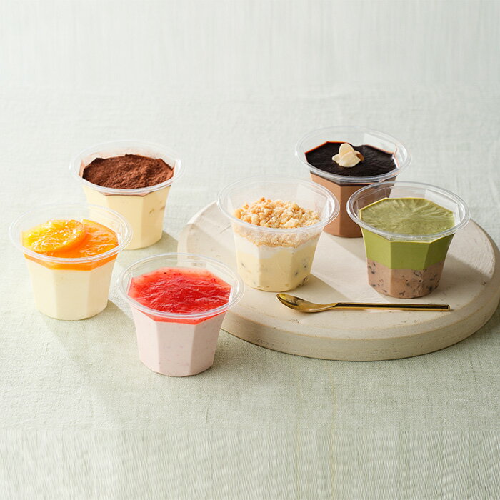 おとうふやさんのソイスイーツ オレンジムース・チョコムース・ティラミス・抹茶と小豆・苺ムース・チーズケーキ×各1個(計6個) 【送料無料】