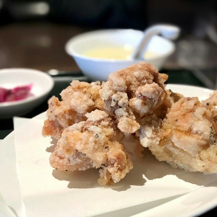 チャイニーズビストロ蘭亭 蘭亭のジャンボ唐揚げ2袋 もも肉唐揚げ(揚げ調理済) 4個(計200g)×2袋 【送料無料】(4)