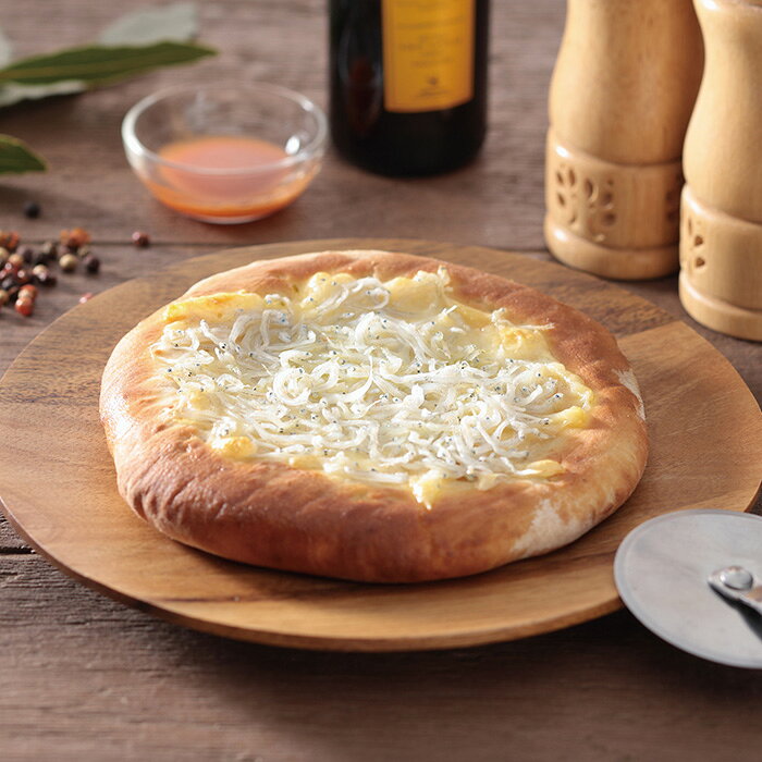 SHIZUOKA PIZZA(静岡しらすと静岡桜えびのピザ) [しらすピザ・桜えびピザ 各1枚(直径約15cm)]×2袋 【送料無料】 ryouhintaikoban-10000396 良品たいこばん サンプル画像2