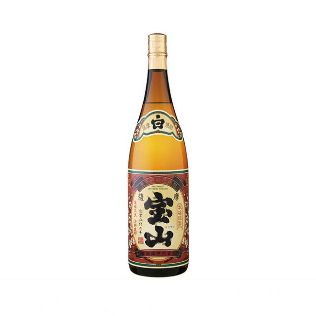 【送料無料】 薩摩宝山　芋焼酎　25度　1800ml×6本(P箱で発送となります)