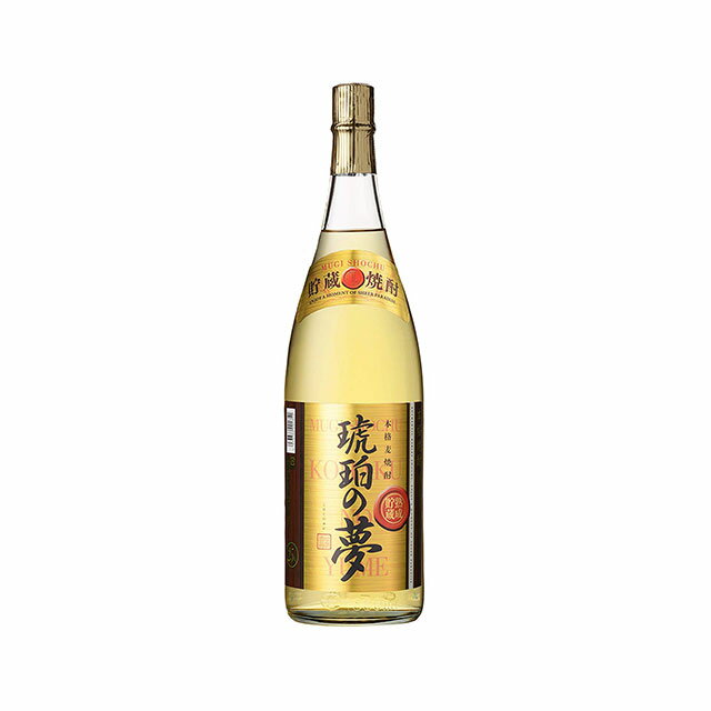 【送料無料】琥珀の夢　麦焼酎　25度　1800ml×6本(P箱で発送になります)