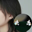 ピアス 蝶々 ちょうちょ 小さい シンプル 軟骨 金属アレルギー シルバー 小さめ ミニ シルバー925 アレルギー対応 20G 仕事用 小さいピアス シンプル...