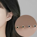 ピアス ローマ数字 クロック 時計 シルバー ゴールド 小さい シンプル 軟骨 金属アレルギー シルバー925 アレルギー対応 20G 仕事用 小さいピアス シ...