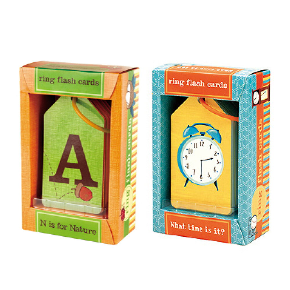 Mudpuppy リングカード 輸入 アメリカ アルファベット 時計 知育 カード ABC 動物 アニマル 海外 玩具 おもちゃ