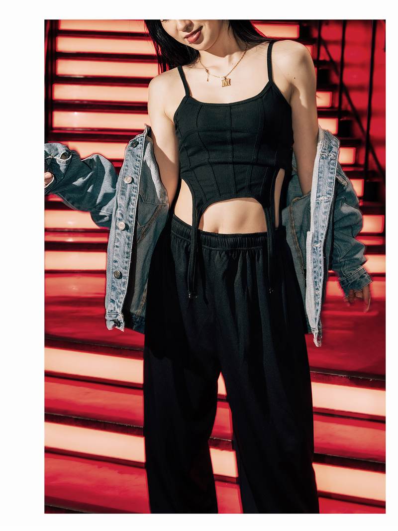 スウェット フェイクレザー ロングパンツ メタリック ダポパン ダンス 衣装 コスチューム レディース レザー風 伸縮 bombshell あす楽 送料無料