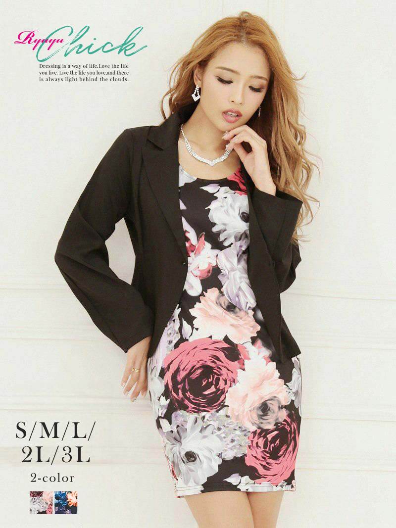 楽天市場】スーツ レディース（柄プリント）（スーツ・セットアップ