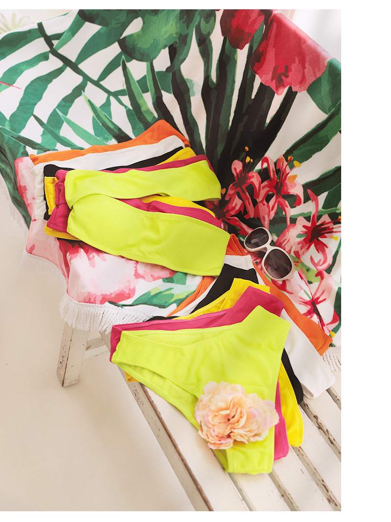 水着 ビキニ レディース レディース水着 セクシー モノキニ エロ キャバ水着 キャバ カラバリ豊富 リブ ワンショルダー バンドゥ ビキニ ハイウエスト 無地 レディース水着 ワンカラー スイムウェア Ryuyu ビーチ ビーチウェア ビーチグッズ 海 プール あす楽