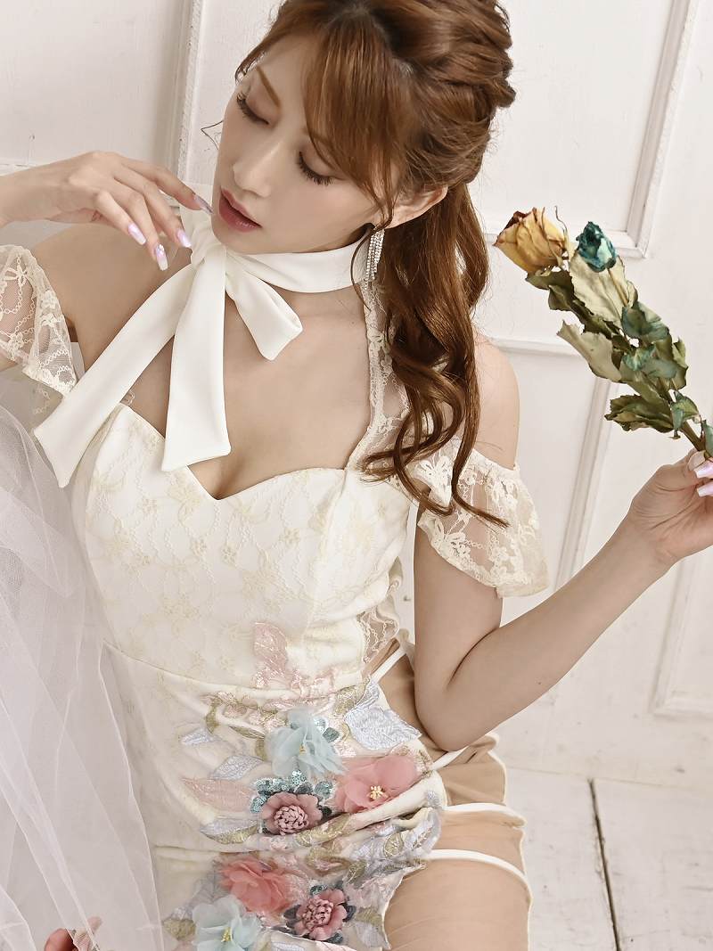 Misha 【 Nina Mesh Maxi Dress Women 】 ドレス レディースファッション ドレス レディース