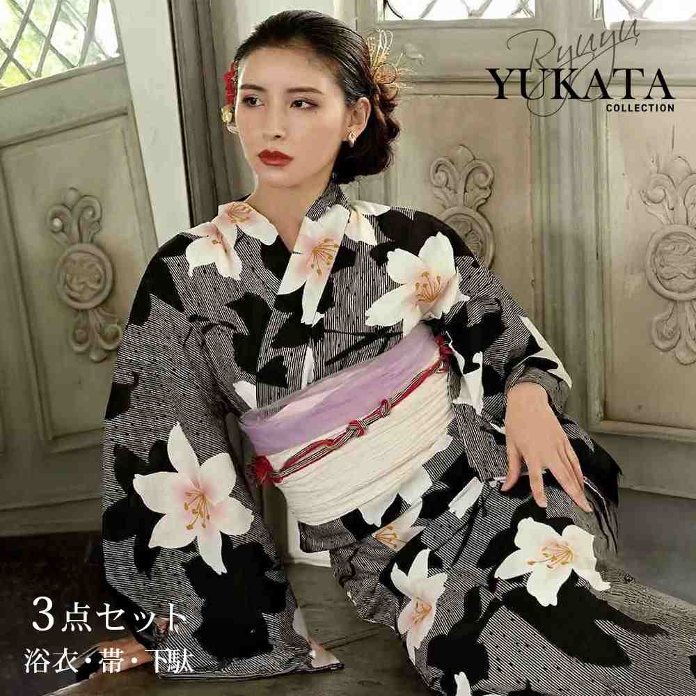 浴衣 セット レディース 浴衣レディース レディース浴衣 ゆかた 帯 下駄 キャバ浴衣 キャバ 夏祭 ...