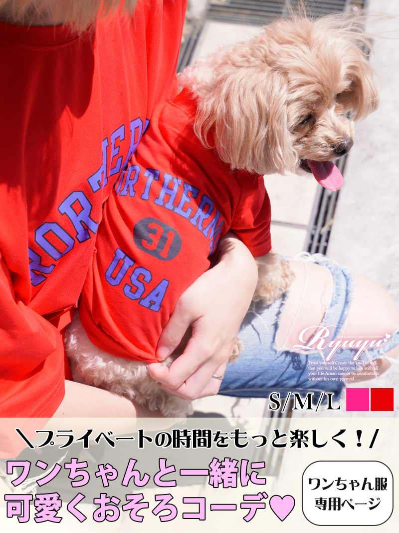 ペット用品 ペット 用品 犬 雑貨 犬服 ドッグウェア ドッグ ペットグッズ 犬用 キャバ 犬服 ドッグウェア Tシャツ 夏服 涼しい 可愛い お洒落 お揃い ペアルック ペット用品 わんわん 犬専用 ドッグ服 わんちゃん ペット服 足を通さない あす楽 送料無料