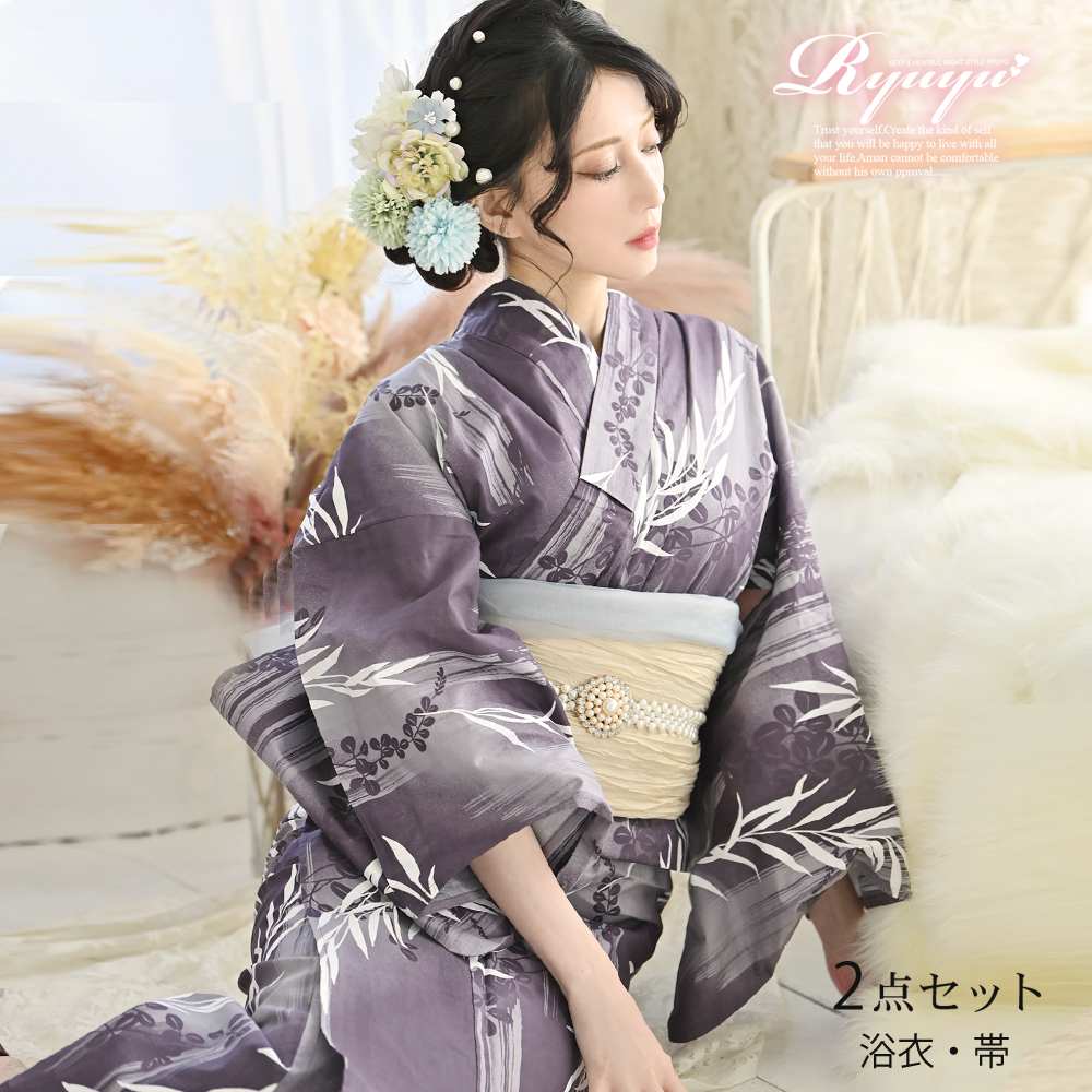 楽天市場】浴衣 粋 大人（浴衣セット｜和服）：レディースファッション