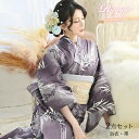 【SALE】浴衣 セット レディース 浴衣レディース レディース浴衣 ゆかた 帯 下駄 キャバ浴衣 キャバ 夏祭り 花火大会 柳 大人 墨絵 グラデーション 粋 古典柄 モノトーン レトロ セクシー セット浴衣 Ryuyu 加賀美早紀 yukata 和装 和 着物 和服 女性 着付 あす楽 送料無料