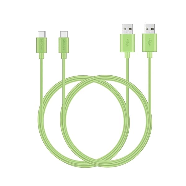 【2本セット】 余分 長USB Type-C ケーブル USB-A & USB-C 2.0 ケーブル 高速同期と充電 ケーブル Xperia XZ/Samsung Galaxy S10 S9 S8/ Note 8 / Huawei P10 / Chr