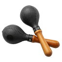 マラカス 打楽器 木製 ハンドル ABSヘッド マラカス 楽器 Latinハンドハンマー パーティー KTV パフォーマンスなどに最適 2本 セット(Black...