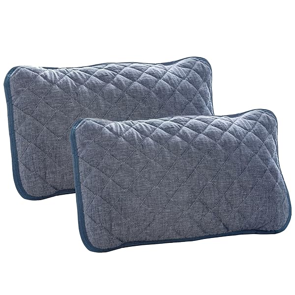 【麻×レーヨン天然素材】枕パッド 2枚 枕カバー【帝人TEIJINマイティトップ中綿使用】SEK衛生認証 抗菌防臭 ピローケース 春 夏 秋 まくらぱっと さわやか オールシーズンで使える 最適な肌触り 吸湿 速乾 軽量 通気性 丸洗いOK 43×63cm ネイビーブランド色ネイビーモデルセンチメートル商品説明【商品概要】【麻×レーヨン混生地を使用】肌さわりと通気性がよい、天然素材のレーヨンと麻を仕様しました。レーヨンは木材を原材料とした、天然由来の繊維、初期の熱伝導度が大きため触れると熱を素早く吸収しヒンヤリする感覚があります。麻の吸湿性、放湿性、熱伝導性は天然素材の中で最も優れているため、触れたとき、ひんやり感じます。古来より涼感の天然繊維として親しまれてきました。【天然素材・TEIJIN(帝人)中綿使用】レーヨン繊維も麻繊維も安全で健康な天然繊維であり、自然界における天然の環境保護素材でもあり、環境にやさしいと同時に、体の健康にもよいです。中綿に高機能の「TEIJINマイティトップ II」を使用。帝人ファイバー株式会社が開発した抗菌防臭綿『マイティトップ II」は中綿そのものが防ダニ機能を持っていますのでダニを寄せ付けにくく、優れた抗菌防臭効果で細菌の繁殖を抑制し、嫌な臭いを防ぎます。寝汗の影響を受けやすい寝具を清潔に保ち、安心してお使いいただけます。【表地面のポコポコ】ポコポコとした表地が汗の吸収と通気性の良さを実現。麻混の天然素材だから、お子様にも安心してご使用いただけます。だんだんと柔らかくなる、使えば使うほど肌に馴染んできます。少し硬く感じた表地もだんだんと柔らかく、心地よい肌触りへと変わっていきます。【オールシーズン】麻は、人類がこの地球上に生まれて最初に作り出された天然繊維。通気性、吸水速乾性、耐久性に優れた麻は「さらっと感」を感じる素材で、高温多湿でそして四季のある日本に最適です。夏は汗を素早く吸い取りサラっと快適に。冬は生地に空気を含んで温かく。それが自然のエアコンと呼ばれる理由です。オールシーズン使えます。【強化ゴム付き・利便性】ゴムバンド付き、枕をしっかり固定できます。ズレ防止、らくらく着脱仕様で、枕カバーより、お洗濯の際の取り外し&取り付けも簡単なので、家事の負担も軽減されます。【お手入れ】麻はお手入れ簡単最も丈夫な生地です、強い洗いにも耐えるので、洗濯で汚れが落ちやすく、乾きも早いので、気軽に洗えます。ご家庭の洗濯機でお洗濯可能です。※洗濯ネットをご使用ください。吸湿速乾の特性は、朝洗浄して夜に続けて使用することができます。【サイズ・素材】サイズ:シングル 43x63cm。表地:麻 40%　レーヨン60%。中綿:ポリエステル100％【帝人(TEIJIN)マイティトップ中綿使用】裏地：ポリエステル100％。3色は、お部屋に合わせて選べる!※商品画像の色は、撮影時の明るさや、ご利用のパソコンやスマホの画面によっても異なりますので、実物と画像は多少の色違いがあるかもしれません。万が一商品に不具合(初期不良など)がある場合は、お気軽にお問い合わせ下さい。【商品説明】【商品詳細】商品種別：枕パッド商品名：【麻×レーヨン天然素材】枕パッド 2枚 枕カバー【帝人TEIJINマイティトップ中綿使用】SEK衛生認証 抗菌防臭 ピローケース 春 夏 秋 まくらぱっと さわやか オールシーズンで使える 最適な肌触り 吸湿 速乾 軽量 通気性 丸洗いOK 43×63cm ネイビー製造元：商品番号：Mio23S-4363A商品内容：枕パッド43×63cm色：ネイビー【当店からの連絡】