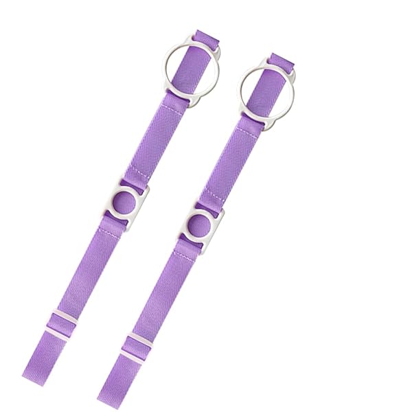 楽天りゅうわ楽天市場店ボトルストラップ ボトルホルダー 2本セット 長さ調節可能 斜め掛けショルダーベルトです 簡単軽量 持ち歩き 着脱簡単 遠足 通勤 学校 旅行 子供 大人 キャンプ 登山 アウトドア ハイキング ウォーキングなどに適しています （パープル）