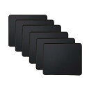 マウスパッド 6個 防水 耐久性が良い 滑り止めゴム底 ゲーミングなど適用 260x210x3mm