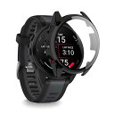 ガーミン Garmin Forerunner 165 / Forerunner 165 Music ケース+フィルム 一体型 (PCケース+強化ガラスフ) 一体型 ケース フィルム 着脱簡単 高透過率 擦り傷防止 衝撃吸収 全面保護 Garmin