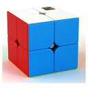 MoyuMeilong 2x2ステッカーレスMeilongパズル2x2x2キューブ教育おもちゃマジックキューブ