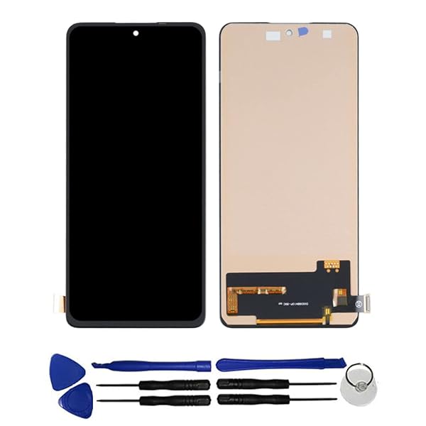 Xiaomi Redmi Note 11 Pro 5G 21091116I 2201116SG LCD 画面修理交換用 タッチパネル 液晶パネル ガラス スクリーン修理パーツ デジタイザ 修理工具セット付き(黒)