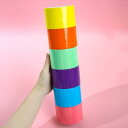テープボール スティッキーボール 6cm テープ ボールテープ 粘着 テープボール用テープ 指遊び おもちゃ 暇つぶし 大人 子供 ストレス発散 DIY 玩具 プレゼント (6ロール)