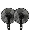 扇風機カバー 扇風機安全カバー 直径40~45cm 2枚セット 裏までかかる 紐で固定するタイプ 子供 指はさみ防止 セーフティーネット 家庭用 (ブラック)