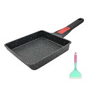 卵焼き フライパン 玉子焼き器 IH・ガス火 対応 16*19cm玉子焼き 取っ手のとれる オーブン&食洗機対応 お手入れやすい PFOA PFOS フリー く...