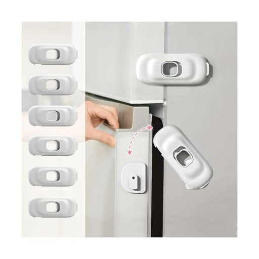 チャイルドロック 扉 開き戸 ロック 6本セツト 食器棚 冷蔵庫ロック ドアロック 子供 戸棚 引き出しロック 安全 ベビーガード 地震対策 ストッパー 使用簡単 二重ロック 360度回転(ホワイト) チャイルドロック 扉 開き戸 ロック 6本セツト 食器棚 冷蔵庫ロック ドアロック 子供 戸棚 引き出しロック 安全 ベビーガード 地震対策 ストッパー 使用簡単 二重ロック 360度回転(ホワイト)