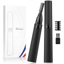 眉毛シェーバー メンズ フェイスシェーバー まゆげカッター 電動 眉毛剃り 顔剃り 乾電池式 30°角度調整 40bd以下低騒音 2mm/4mmコーム付き 水洗...