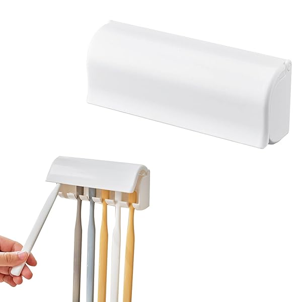 歯ブラシ置き 壁掛け 電動歯ブラシホルダー 省スペース 置き型 トゥースブラシスタンド ハブラシ 吸盤トゥースブラシホルダー 浴室収納 取り外し可能 電動歯ブラシ収納 ブラシホルダー 防錆防塵 水垢防止 小物ホルダー バスルーム おしゃれ 長さ13c