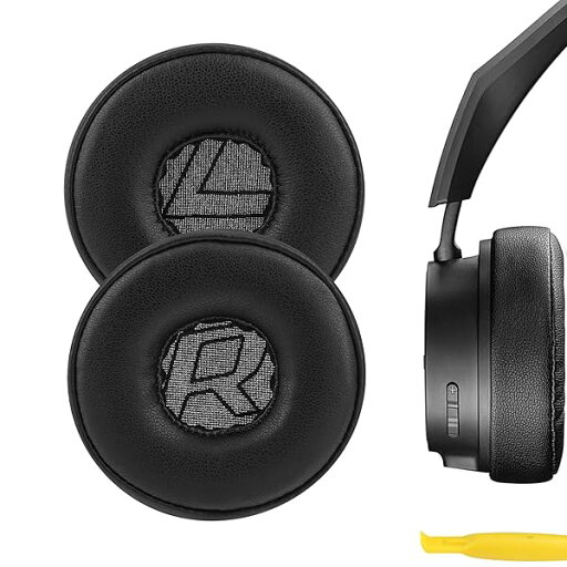 イヤーパッド QuickFit 互換性 パッド プラントロニクス Plantronic BackBeat FIT500, BackBeat FIT 505 ヘッドホンに対応 パッド イヤー/イヤーカップ (プロテインレザー/黒) イヤーパッド QuickFit 互換性 パッド プラントロニクス Plantronic BackBeat FIT500, BackBeat FIT 505 ヘッドホンに対応 パッド イヤー/イヤーカップ (プロテインレザー/黒)
