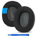イヤーパッド 互換性 パッド ジェイビーエル JBL Lifestyle E65BTNC, Duet NC, Live 650BTNC, Live 660BTNC ヘッドホンに対応 パッド イヤークッション/イヤーカップ 冷却ジェル / (黒)