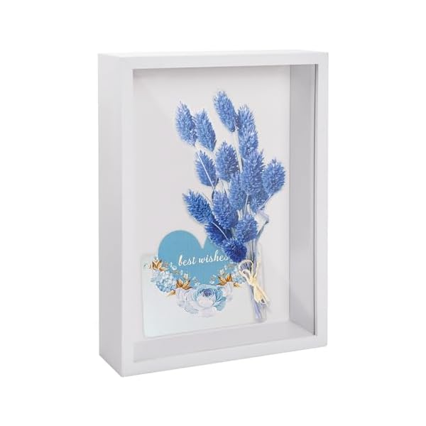 立体フレーム キューブボックス ブ フォトフレーム ボックスフレーム 製 木製額縁 立体額 標本箱 絵 写真 ハロウィン クリスマス バレンタインデー 結婚 プレゼント 立体 卓上 壁掛け 正方形 おしゃれ ディープフィルフォトフレームドライフラワー