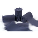 シフォンリボン 3巻 幅6cm×4.5M/巻 手芸 服飾 結婚式 ブライダルブーケ ギフトラッピング リボン #363-スモークブルー