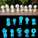 アクアリウム オブジェ 水槽 オブジェ 10個入り ブルーレイ ミニチュア 家具 樹脂装飾 樹脂発光の木エルフ映画キャラクターかわいい人形コレクションギフト 飾り (ブルーレイ*10pcs)
