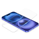 【iPhone 16 専用】ガラスフィルム アイホン 16 保護フィルム あいふおん 16 強化ガラス いphone 16 フィルム iphone 16 保護シート 液晶 高透過率 画面保護 極薄 指紋防止 浮かない 簡単貼り付け【1枚セット】