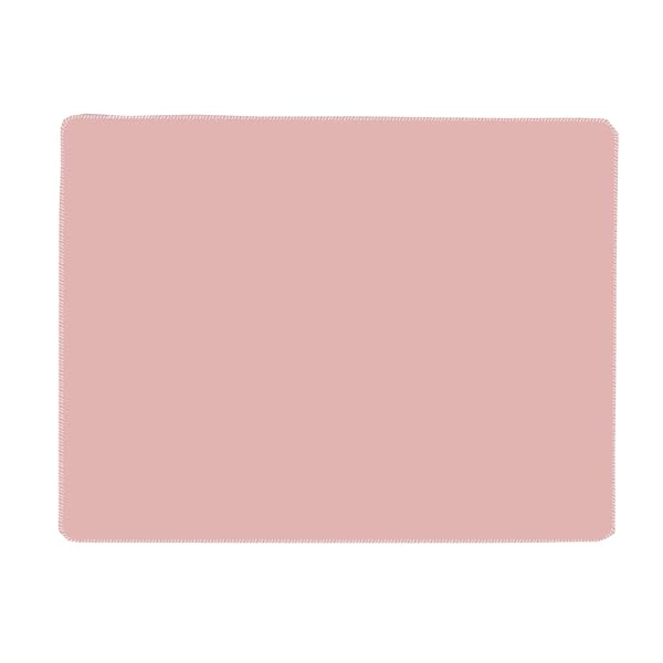 マウスパッド 防水 耐久性が良い 滑り止めゴム底 ゲーミングなど適用 260x210x3mm ピンク